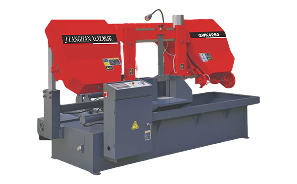 工业园区GWK4250数控双柱卧式带锯床