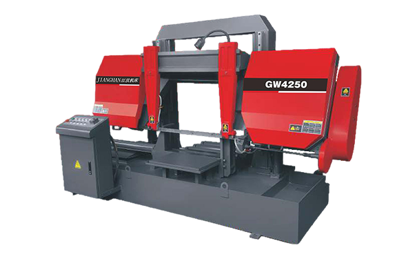 工业园区GW4250双柱龙门卧式带锯床