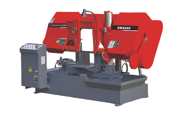 工业园区GW4240双柱卧式带锯床