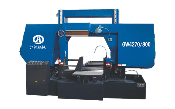工业园区GW4270/800双柱龙门卧式带锯床