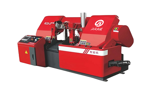 工业园区卧式带锯床切削金属时出现打齿的原因是什么？